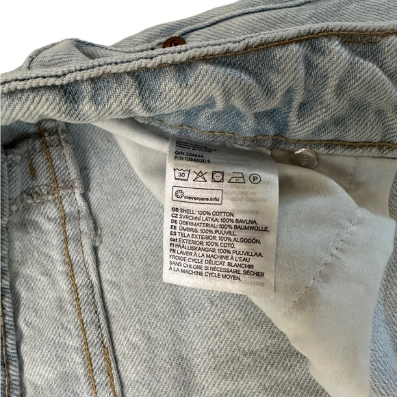 H&M 100% Cotton Flare High Waist Ankle Length Jeans Size 6 - Picture 14 of 17